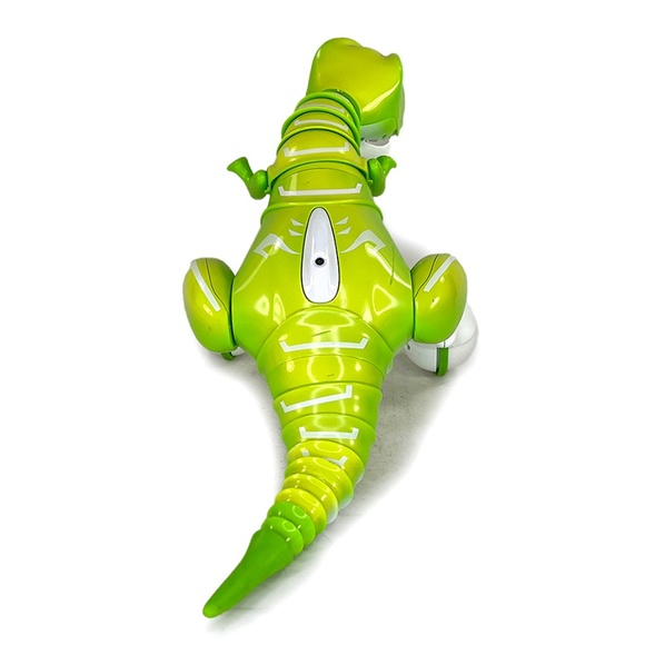 Zoomer Green Dino Rolling Interactive Toy - Picture 5 of 9